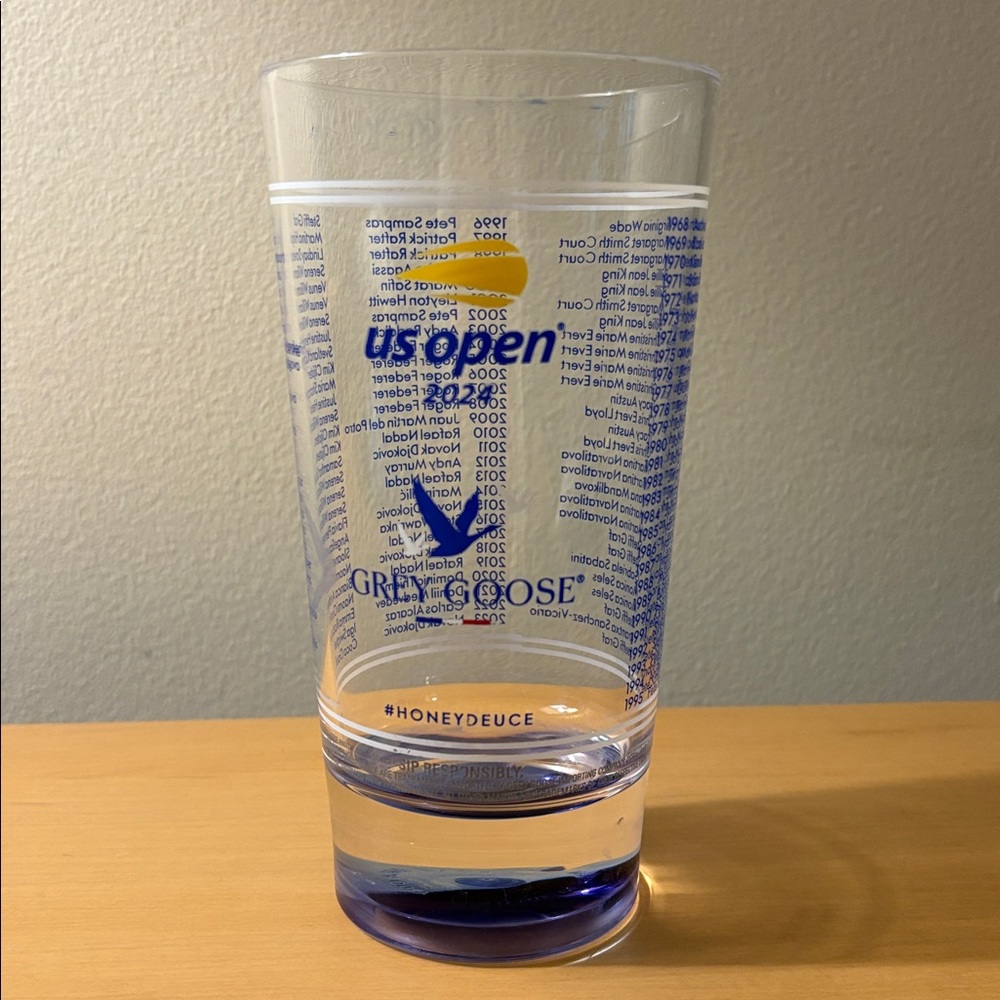 US Open 2024 Glass